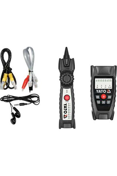 yato Localizator Și Tester Pentru Verificarea Cablurilor De Rețea Rj11 Rj45, ...