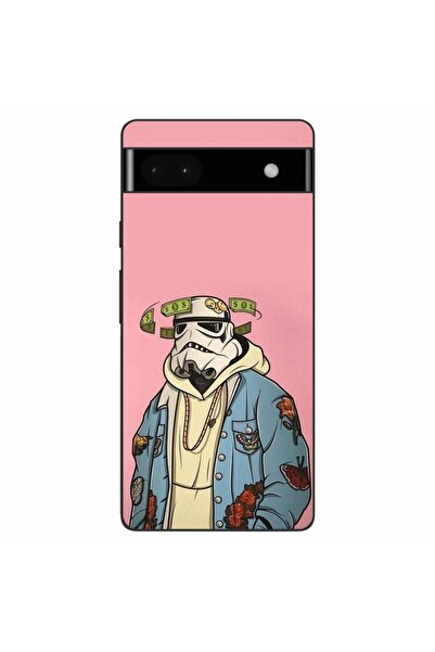 OEM Husa compatibila cu Google Pixel 6A Silicon Gel Tpu Model Trooper Money