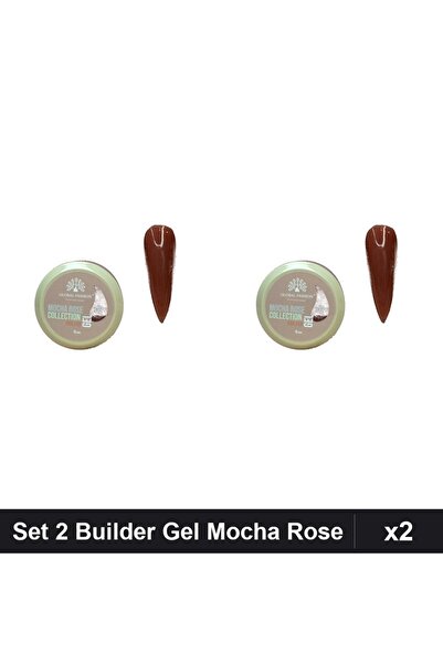 global fashion Set 2 Builder Gel Mocha Rose 15g, Global Fashion, Constructie ...