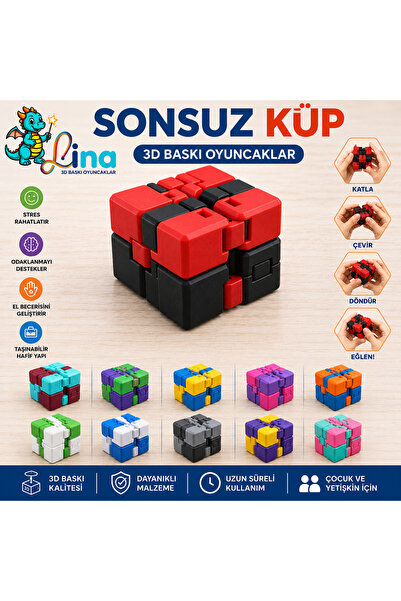 ümit toys Sonsuz Küp İnfinity Viral - Stres Oyuncağı - 1 Adet