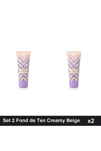 Eveline Set 2 Fonduri de Ten Better than Perfect 05 Creamy Beige 30ml