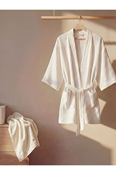 LC Waikiki Timeless Clothing & Timeless Choices Cotton Women's Bathrobe