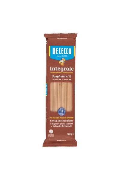 De Cecco Paste integrale spaghetti De Cecco, 500g
