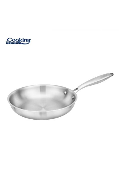 Cooking by Heinner Tigaie Atomic 3, inox, 24x4 cm, Argintiu