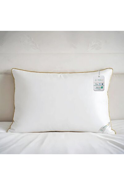 COTTON HOME ®   وسادة أنيقة 50×75 سم مع حبل ذهبي، وسائد سرير للنوم، وسائد فند...