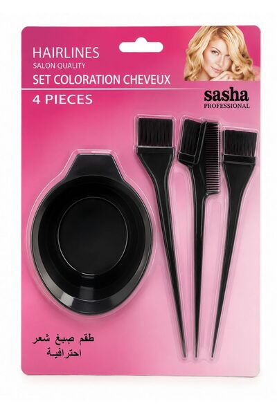 SASHA طقم صبغ شعر احترافي 4 قطع