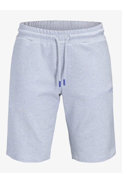 Jack & Jones Men Grey Knee-Length Sweat Shorts