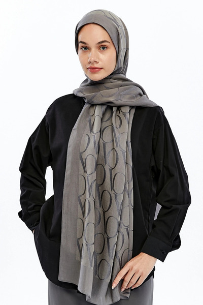 Valentino Orlandi Alia Series Motif Pattern Shawl