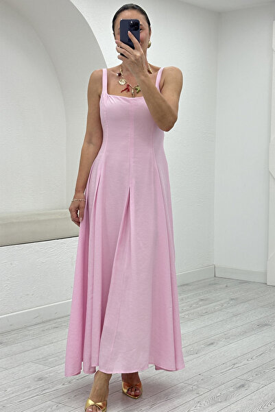 Act Pepicino Kids&Boutique Pembe Askılı Elbise 261082