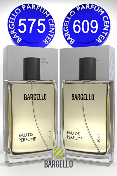 Bargello 575 Erkek Parfüm Woody 50 ML EDP + 609 Erkek Parfüm Fresh 50 ML EDP