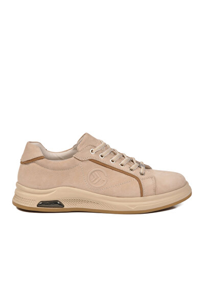 AYK'S Pantofi casual pentru bărbați din piele naturală bej 6Y2801-9676 M