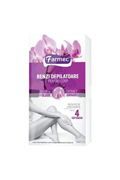 SOHO Charme Body Hair Removal Strips 14 pcs, 2SERV Orchid 8260,