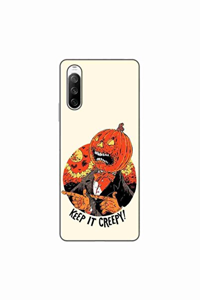 OEM Husa compatibila cu Sony Xperia 10 III Silicon Gel Tpu Model Halloween Ke...