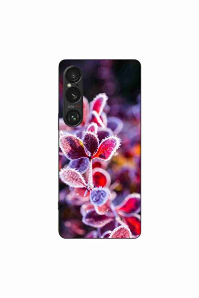 OEM Husa compatibila cu Sony Xperia 1 VI Silicon Gel Tpu Model Flori Inghetate