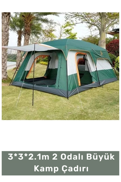 Kozera #Çadır Geniş Lüks Aile Dayanıklı Outdoor Doğa Çift Katman Su Geçirmez ...