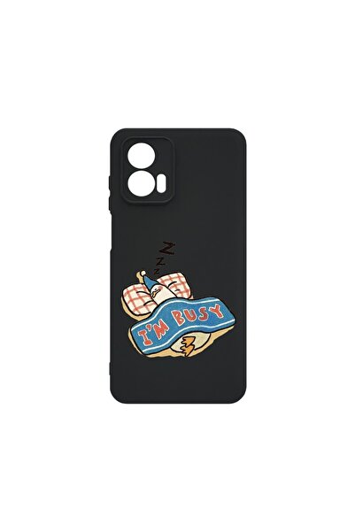 bestcase Λεπτή Θήκη Σιλικόνης 0.8MM, Συμβατή με Motorola Moto G85, Έχω Ασχόλη...