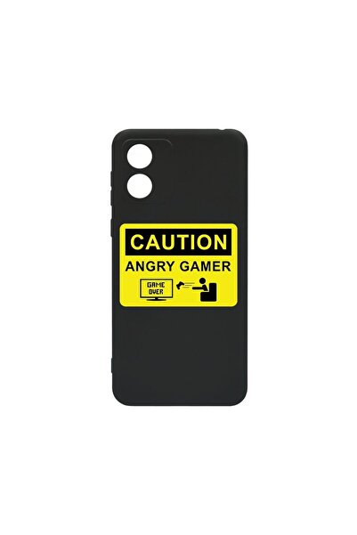 bestcase ¬Æ Husa Slim SIlicon 0.8MM, Compatibila Cu Motorola Moto E14, Angry ...