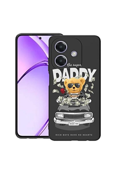 bestcase ¬Æ Husa pentru OPPO A60 5G / A40 / A40M, Daddy Teddy Bear, Slim Sili...