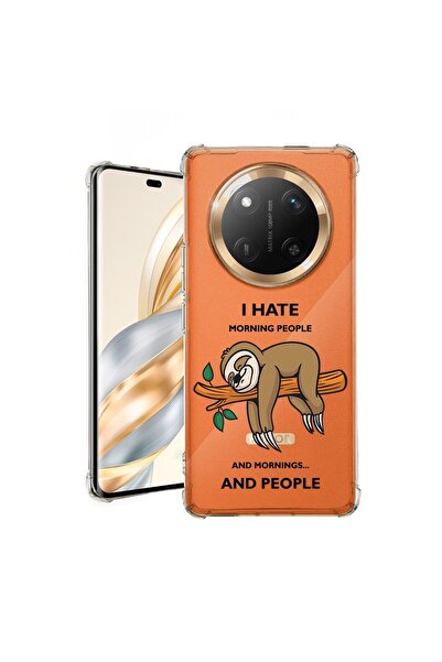 bestcase Θήκη για Honor Magic7 Lite, Αντικραδασμική 1.5MM, Μισώ το πρωινό, Πρ...