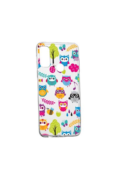 bestcase Husa Silicon Compatibila Cu Motorola Moto E40, Owl, rezistenta la uz...