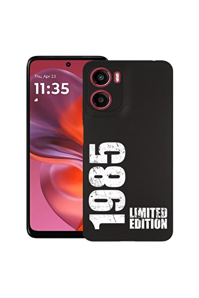 bestcase ¬Æ Husa Slim Silicon pentru Motorola Moto G05, Limited Edition 1985,...