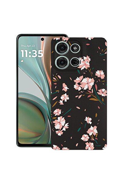 bestcase ¬Æ Husa TPU Ultra Slim Compatibila cu Motorola Edge 50 Pro, Floral -...