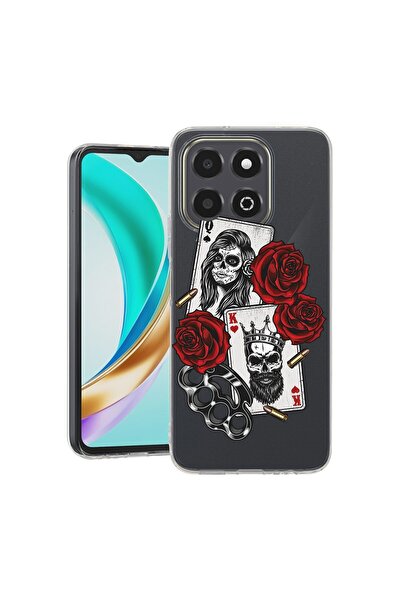 bestcase Husa pentru Honor X6b, BestCase¬Æ Clear Silicon 2MM, Night Life, Ant...