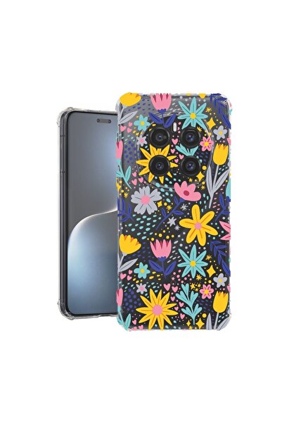 bestcase ¬Æ Husa pentru Honor Magic7 Pro, Anti Shock 1.5MM, Little Flowers, P...