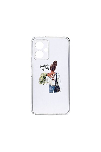 bestcase Διαφανής Θήκη Σιλικόνης 2MM, Συμβατή με Motorola Moto G54, Όμορφη Ημ...