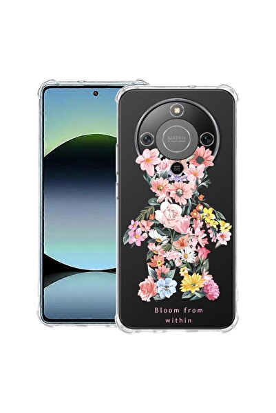 bestcase Husă Antișoc 1.5mm Compatibilă cu Honor Magic8 Lite, cu Design Ursul...
