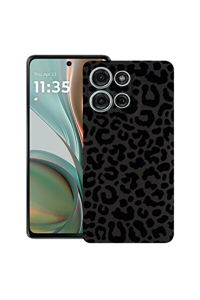 bestcase ¬Æ Husa pentru Motorola Moto G15, Leopard, Slim Silicon 0.8MM, Antis...