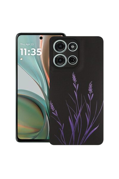 bestcase ¬Æ Husa TPU Ultra Slim Compatibila cu Motorola Edge 50 Neo, Floral -...