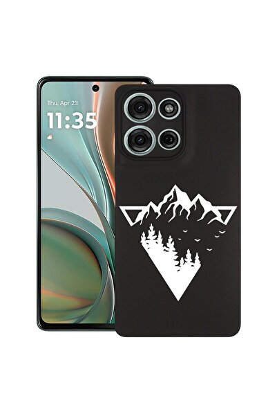 bestcase ¬Æ Husa pentru Motorola Moto G15, Camping Forest, Slim Silicon 0.8MM...