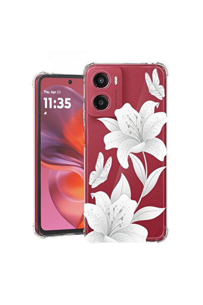 bestcase Αντικραδασμική Θήκη Συμβατή με Motorola Moto G05 / E15, Φλοράλ - Κομ...