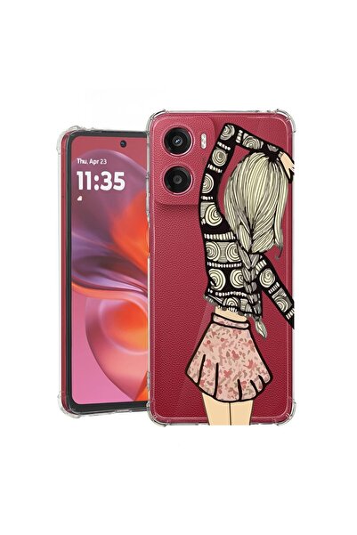 bestcase ¬Æ Husa pentru Motorola Moto G05, Anti Shock 1.5MM, Girl Friend, Pro...