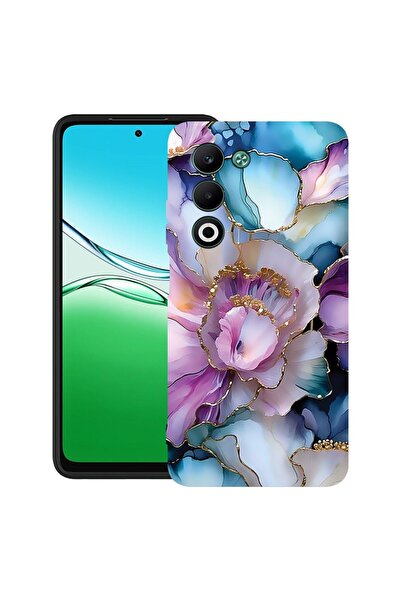 bestcase ¬Æ Husa TPU Ultra Slim Compatibila cu OPPO A5, Floral - Aesthetic Or...