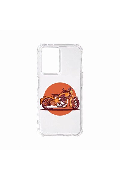 bestcase Husa BestCase¬Æ Anti Shock, Compatibila cu OPPO A77, Retro Bike, Rez...