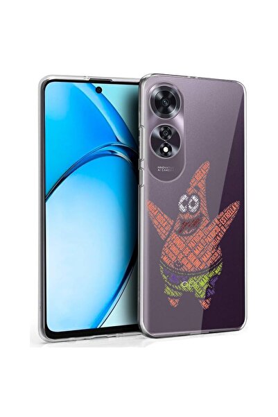 bestcase ¬Æ Husa pentru OPPO A60 4G, Clear Silicon 2MM, Patrick Star, Antisoc...