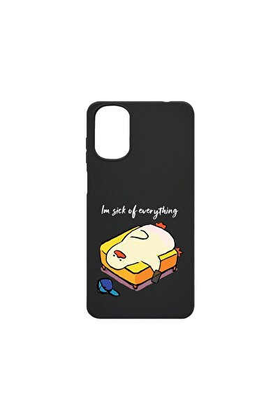 bestcase Θήκη σιλικόνης SLIM 0.8MM, Συμβατή με Motorola Moto E32s, Έχω αρρωστ...