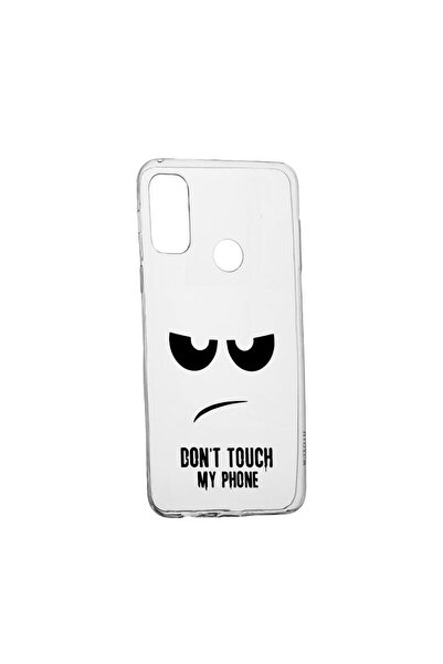 bestcase Husa Silicon Compatibila Cu Motorola Moto E30, Don't Touch My Phone,...