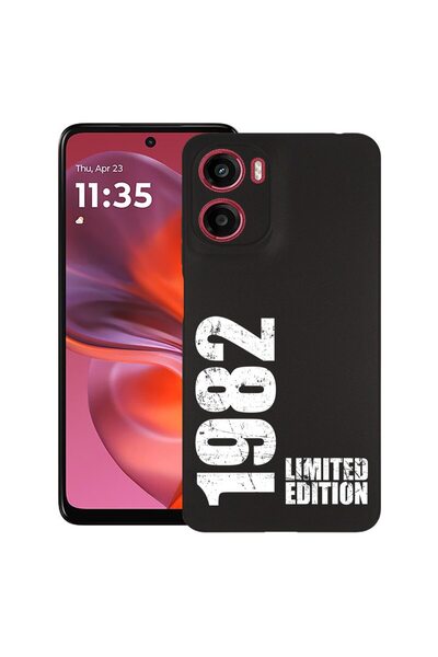 bestcase ¬Æ Husa Slim Silicon pentru Motorola Moto G05, Limited Edition 1982,...