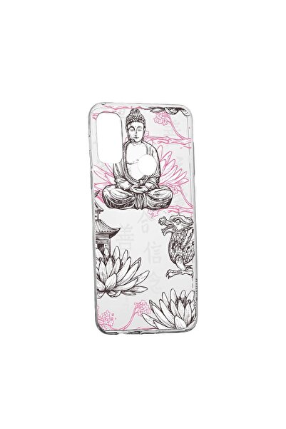 bestcase Husa Silicon Compatibila cu Motorola Moto E40, Buddha, rezistenta la...