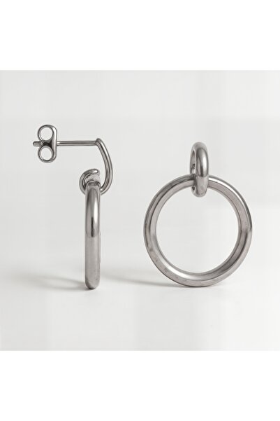 Oria Jewelry Cercei din argint 925 one ring