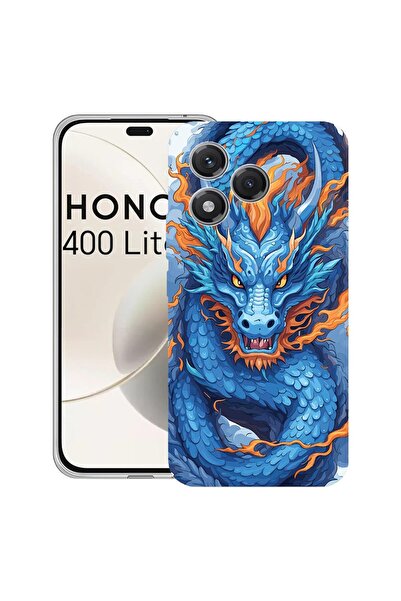 bestcase Husa pentru Honor 400 Lite 5G, BestCase¬Æ Clear Silicon 2MM, Blue Dr...