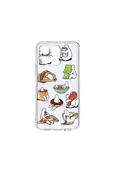 bestcase Husa BestCase¬Æ Clear Silicon, Compatibila Cu Honor X8 5G, Eating Is...