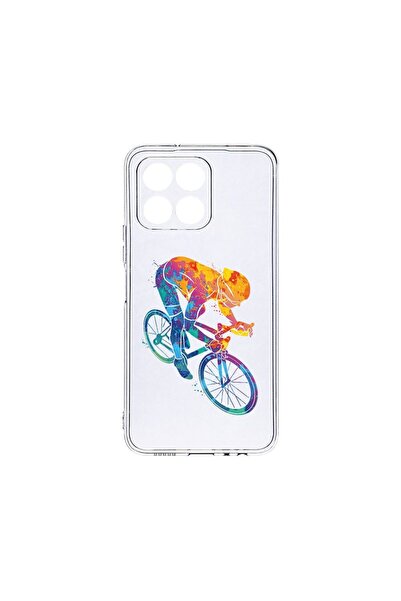bestcase Husa BestCase¬Æ Clear Silicon, Compatibila Cu Honor X8 5G, Cyclist C...