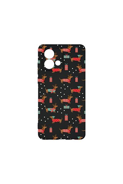 bestcase Тънък силиконов калъф 0.8ММ, съвместим с Motorola Moto G84 5G, Колед...