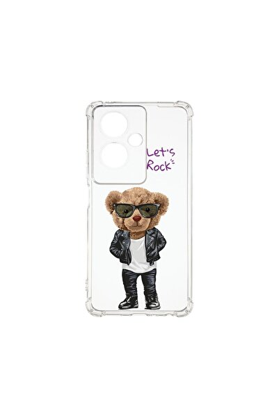 bestcase ¬Æ Husa Anti Shock 1.5MM, Compatibila Cu OPPO Reno 11F, Let's Rock T...