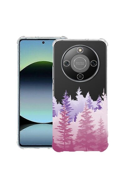 bestcase Husă Antișoc 1.5mm Compatibilă cu Honor Magic8 Lite, cu Design Lumin...