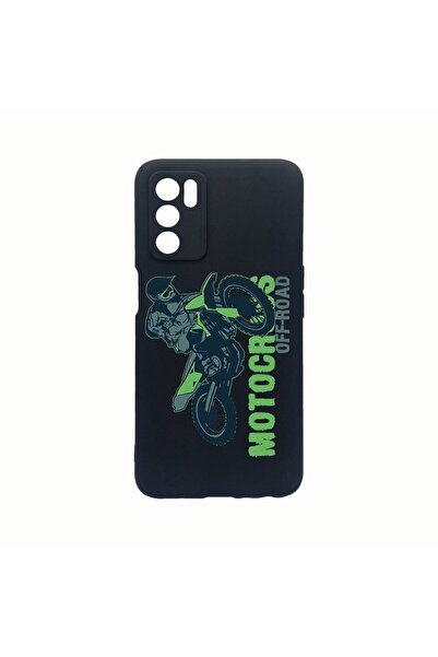 bestcase Husa Silicon, Compatibila cu Oppo A16, Motocross, Rezistenta la uzur...
